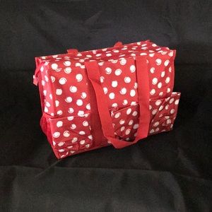 Zip Top Organizing Utility Tote